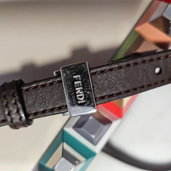 SOLD Fendi 2jours Leather Authenticated - Picture 15 of 16